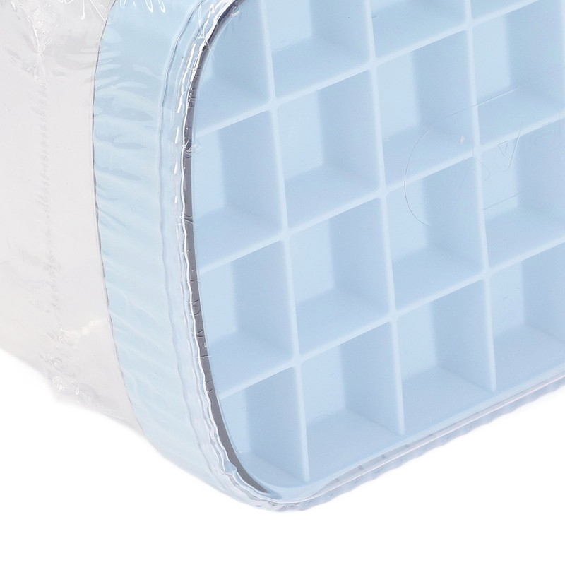 Ice Tray Stackable Large Capacity Household Summer Silicone Blue Ice