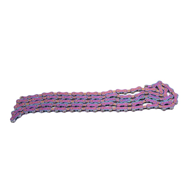 Mountain Bike Chain Fully Plated Rustproof Colorful 11 Speed Bicycle
