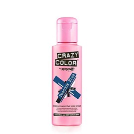 Renbow Crazy Color Semi-Permanent Hair Color Dye peacock blue 45-100 ml, 1er pack (1 x 115 g)