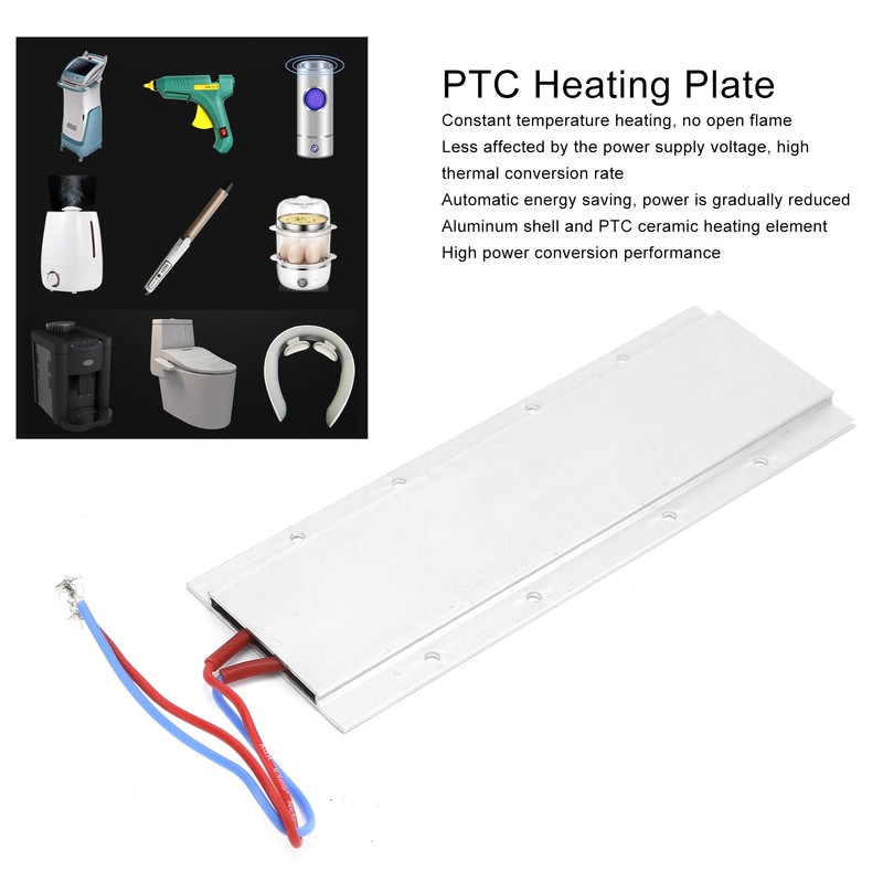 PTC Heating Plate Insulated Type Aluminum Shell Ceramic Sheet Electricity