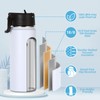 Volhoply 18oz Insulated Water Bottle Bulk 4 Pack,Kids Stainless Steel
