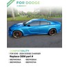 PWOBVZ Dynamic Blue LED Side Marker Light for Dodge Charger