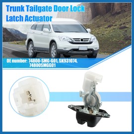 A ABSOPRO Trunk Latch Lock Actuator 74800-SMG-G01 for Honda CR-V 2007-2011 Tailgate Door Latch Lock Actuator Motor Rear Trunk Lid Lock Latch Actuator Item Replacement