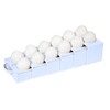 Think Up Designs Eggstra Space Egg Organizer for Refrigerator, Adjustable