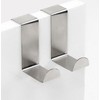Easy to Install Stainless Steel Simple Door Hanger Door Hook for Door/Door Set of 2