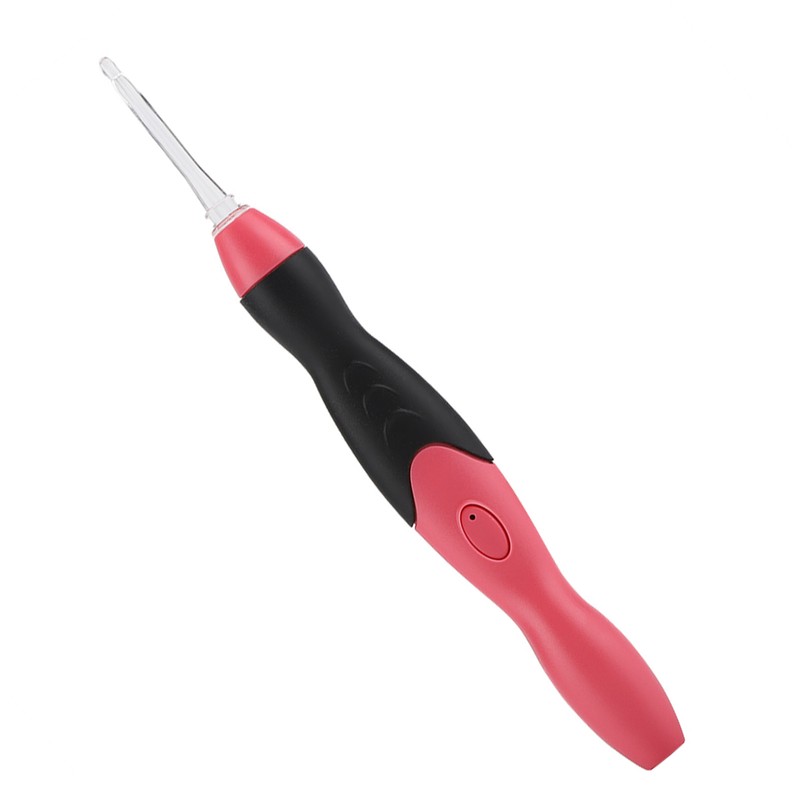 40Pcs USB Chargeable LED Crochet Hooks Knitting Needles Tools Kits