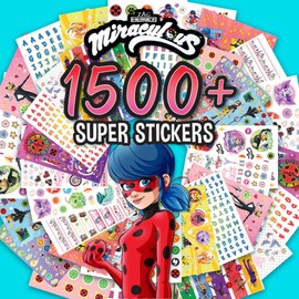 Miraculous 1500+ Super Stickers by Horizon Group USA