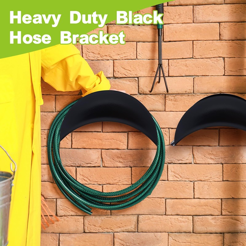 Thyle 6 Pcs Garden Hose Holder Heavy Duty Water Hose