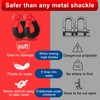 BCJCLTS Synthetic Soft Shackle & Winch Recovery Ring Kit, 1/2''