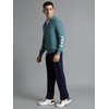 hummel 205876 Men's Ensemble Promo Poly Track Suit, vert Flash/Blue