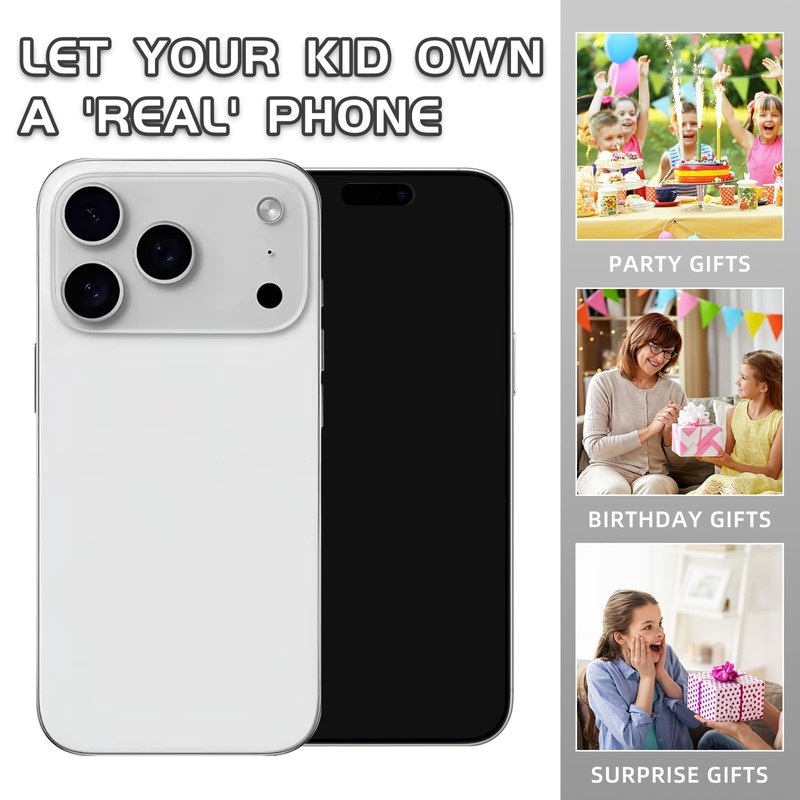 Fake Phone Dummy PropPhone, BlackScreen Decoy PhonePear PhoneNon-Working Phone17 Pro