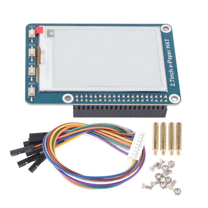 2.7inch EPaper HAT EInk Module 2color Display Board for Raspberry