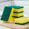 Sponges for Dishes, Scrub Sponges Kitchen Cleaning Brush, Double-Sided Brush