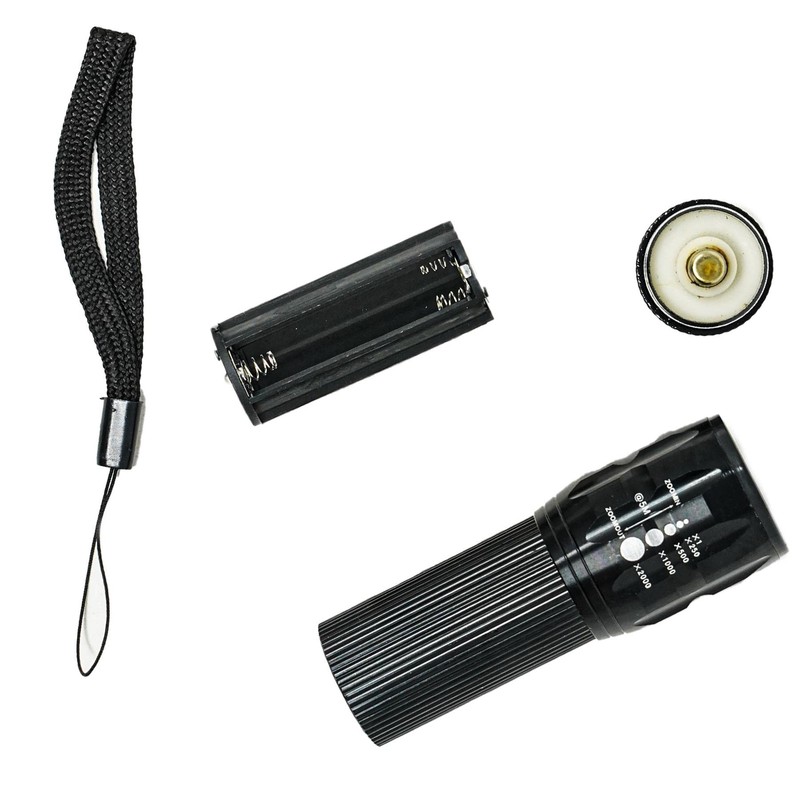 Laxzo ® LED Torch, Tactical Flashlights, Powerful Handheld Torch, Pocket