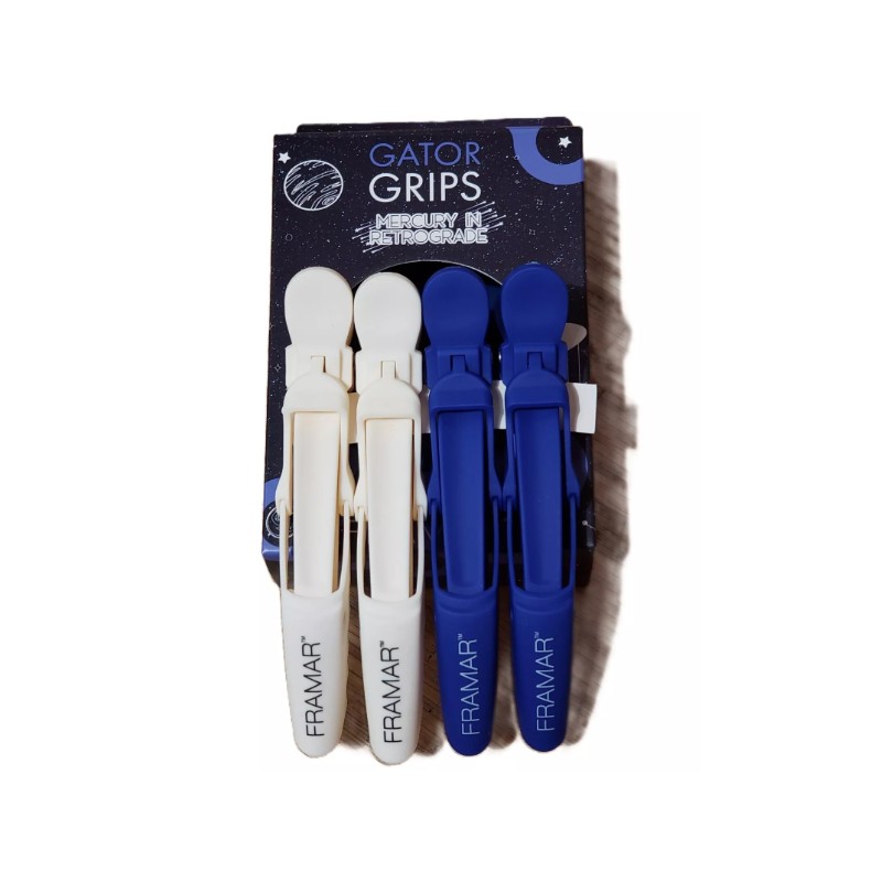 FRAMAR Mercury in Retrograde Gator Grip Clip Set - 4