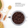 Food Storage Jar, Stainless Steel Coffee Container Airtight Sealed Food