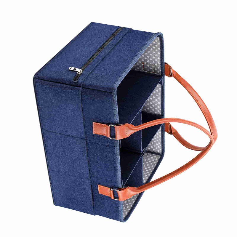 Baby Diaper Caddy Organizer, Large Portable Nappy Storage Basket Personality