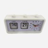 Haptufer Mechanical Alarm Clock Novelty Flip Clock Desktop Digital Clock