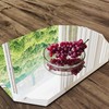 AUYHM Arch Mirror 20x28,Bathroom Vanity Mirror Bevelled,Frameless Bathroom Mirrors,Entryway Mirrors