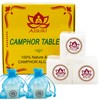 100% Pure Natural Camphor Tablets - (140 Gram,18 Tablets) Camphor