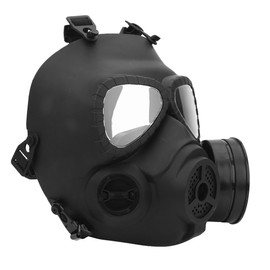 Black Anti Fog Lens CS Field Shooting Game Full Face Tactics Face Guard Shield with Exhaust Equipment