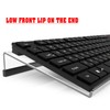 KOTEMON Acrylic Tilted Computer Keyboard Stand for Ergonomic Typing, Keyboard