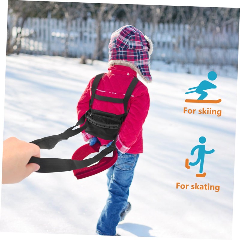 BESPORTBLE Safety Skiing Belt for Boys and Girls Skiing Traction