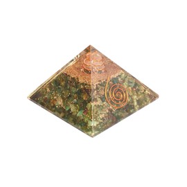 New Powerful Orgone Ruby Zosite Pyramid Crystal Healing Reiki Feng Shui Energy Wellness Meditation Peace Health Wealth Aura Vaastu Bagua