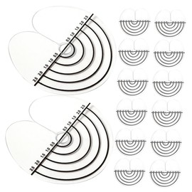 IWOWHERO 50pcs Hair Extensions Heat Shield Scalp Guards for Hair Bonding Supplies