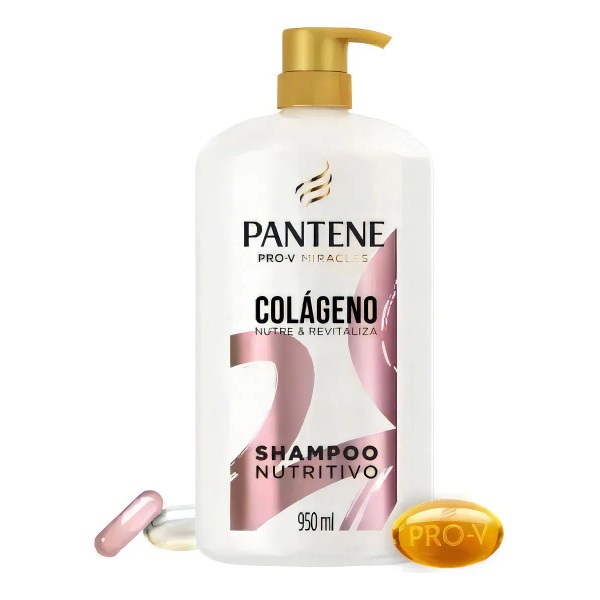 Shampoo Pantene Pro-v Miracles Colgeno Revitaliza 950 Ml - Producto