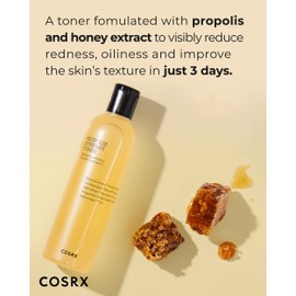 COSRX COSRX Full Fit Propolis Toner with 72% propolis, Korean Glow Facial Toner, balancing, soothing, and moisturizing, glow-boosting toner for a radiant complexion, Korean Skincare 150ml