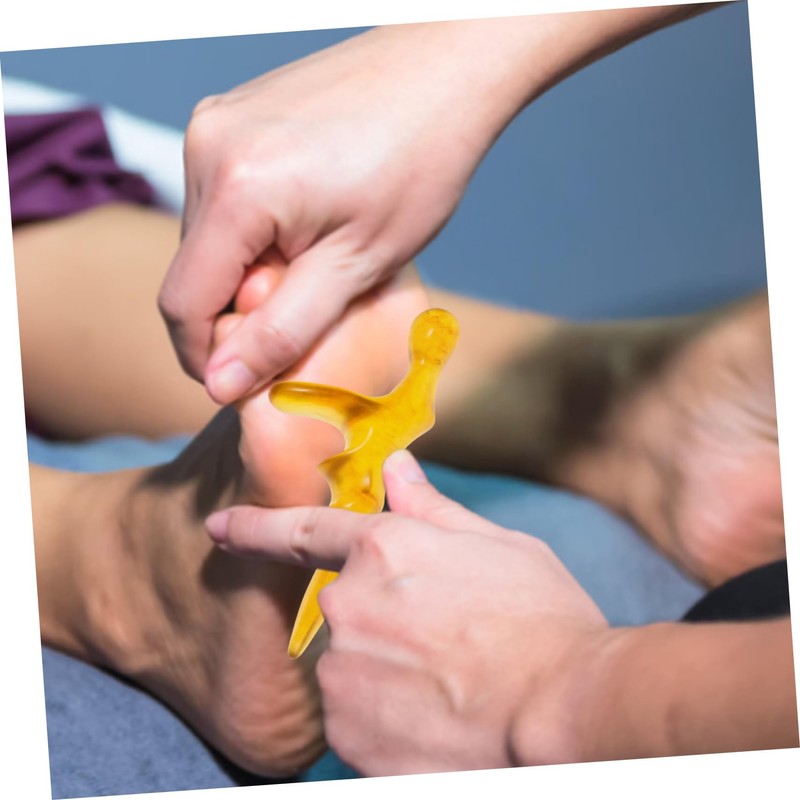FRCOLOR Foot Massage Stick for Reflexology Ergonomic Acupoint Treatment Tool