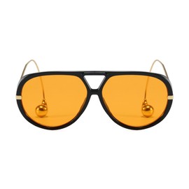 BOBUXLIIN Oversized Womens Aviator Sunglasses Retro Big Large Sunglasses for Women UV Protection Trendy Ladies Shades 2025