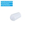 PATIKIL PVC End Caps, 100 Pack 2.5mm IDx7.8mm OD Bottom