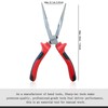 Sharp-tec Long Nose Pliers 200mm with Soft Grip Handles, Heavy