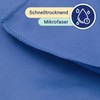ZOLLNER Microfibre Beach Towel - Lightweight and Absorbent Towel in