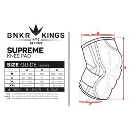 Bunker Kings V2 Royal Guard Knee Pads (Large (LG))