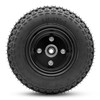 Felixstory 4.10/3.50-6 Tire and Aluminum alloy wheel Assemblies, 40% rubber