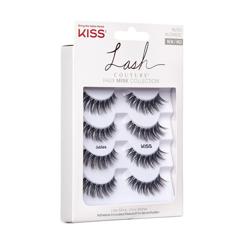 KISS Lash Couture Faux Mink Collection Multipack Lashes - Jubilee