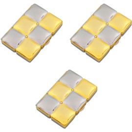 Espejo de maquillaje de doble cara con diamantes de imitación, plegable, compacto, con doble cara (aumento 5x + 1x aumento)