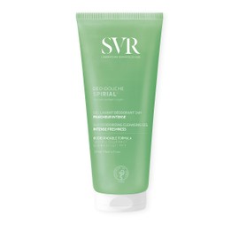SVR SPIRIAL All-over 24hr Deodorising Wash-Off Cleansing Gel, Aluminium Salts-Free, 200ml