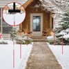 Snow Stake Installation Tool, Heavy Duty Driveway Markers Installation Tool