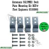 Automann 562.PMK1 Deck Plate Mounting Kit REF# Fleet Engineers 05100046