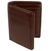 Visconti Mens VICENZA ITALIAN Leather Wallet in TAN Gift Boxed