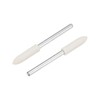 QUARKZMAN 3 mm Wool Felt Mounted Tips Conical Polishing Bits