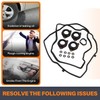 AFEISOL 12030-5A2-A01 Engine Valve Cover Gasket Set Kit, Compatible with