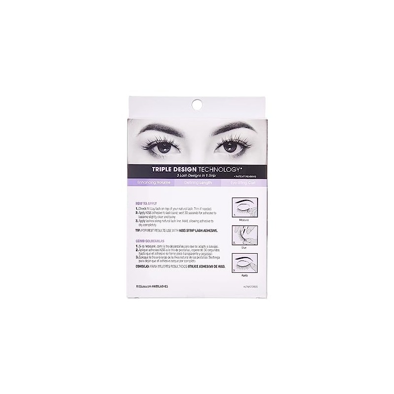 KISS Lash Couture Triple Push Up Collection - Paquete múltiple