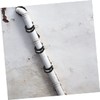 LABRIMP 44pcs Stainless Steel Cable Clamps with Rubber Cushion Durable