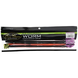 Evergreen #H71 Worm, Bowworm, High Buoyancy, 12 inches, Akahara
