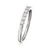 Ross-Simons 0.20 ct. t.w. Lab-Grown Diamond 5-Stone Ring in Sterling